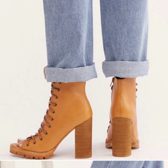 Free people Palermo Jeffrey Campbell lace up boot - Picture 4 of 4
